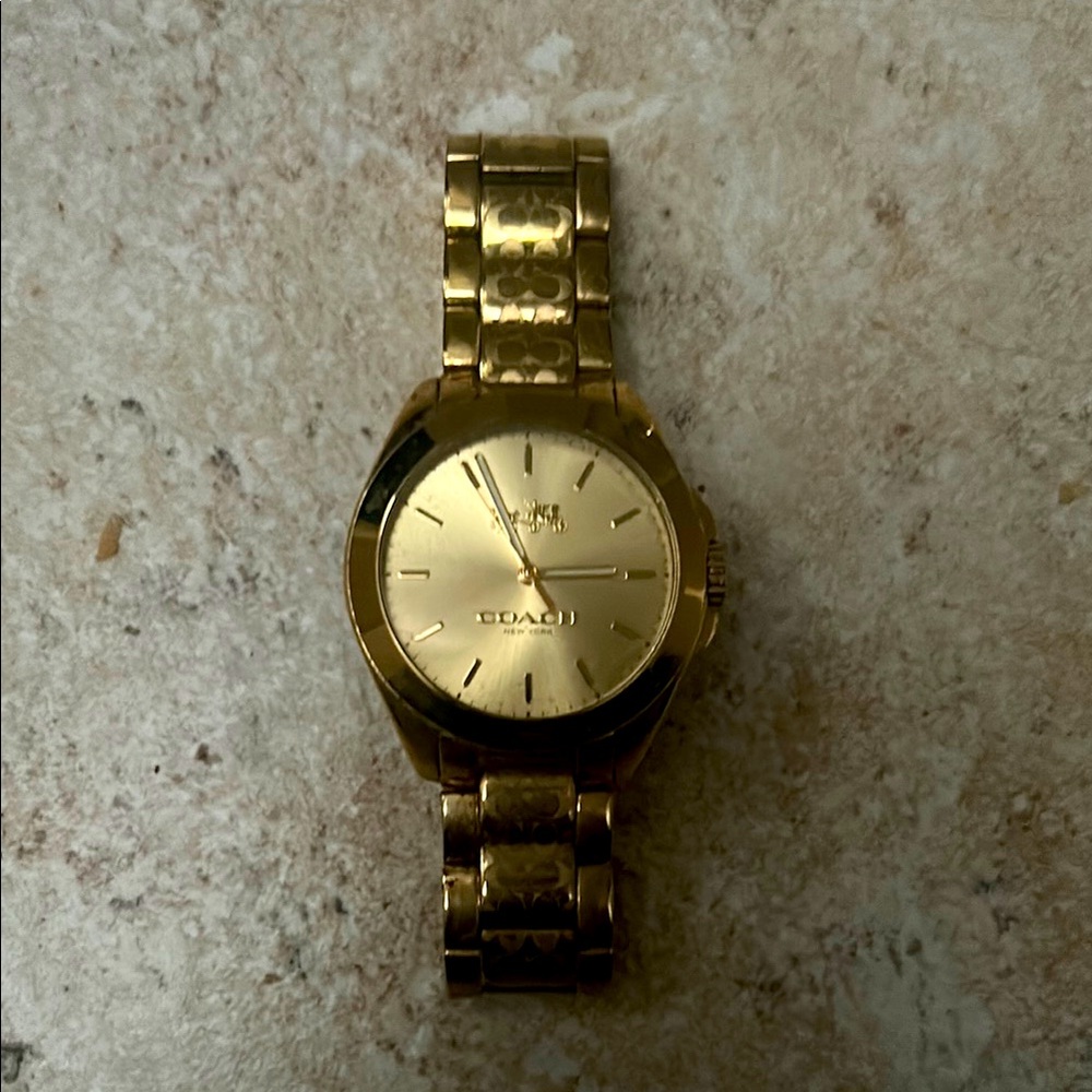 Coach Luxurious Gold-Tone Watch